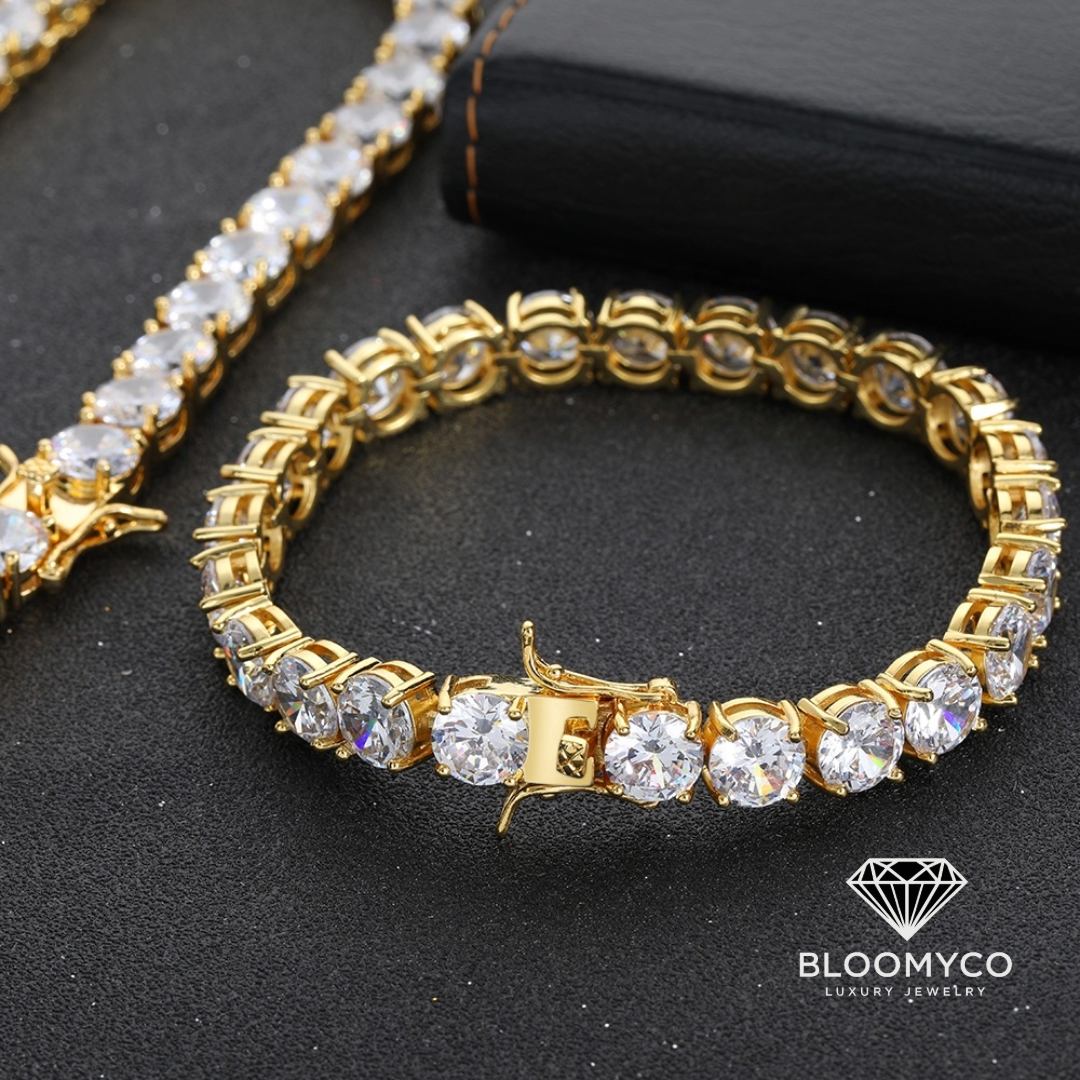 Luxury CZ Tennis Bracelet – Timeless Sparkle