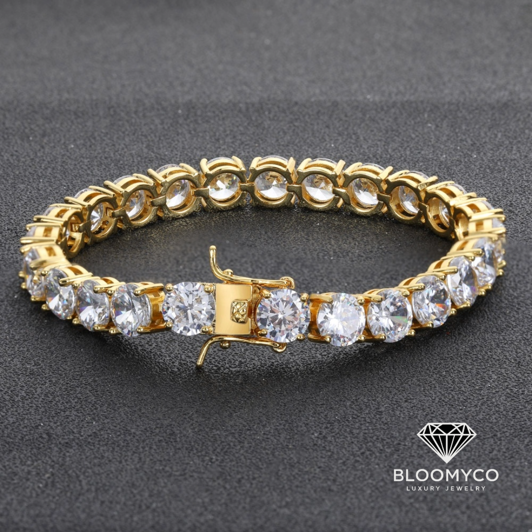 Luxury CZ Tennis Bracelet – Timeless Sparkle