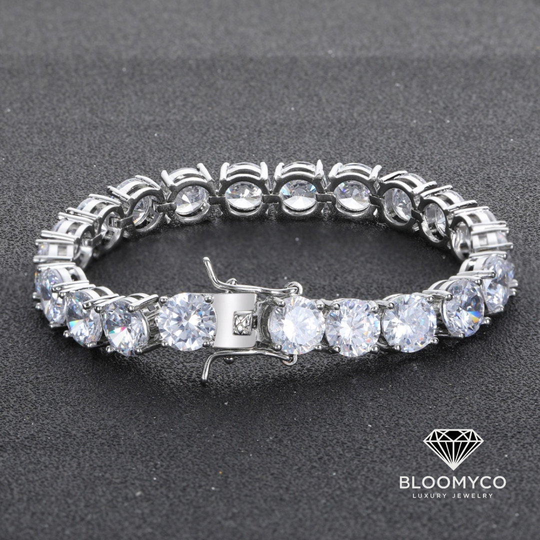 Luxury CZ Tennis Bracelet – Timeless Sparkle